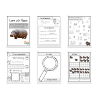 Preschool Hippopotamus Digital Unit Study