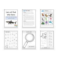 Preschool Great-White Shark Digital Unit Study