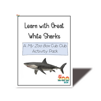 Preschool Great-White Shark Digital Unit Study