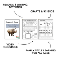 Preschool Rhino Digital Unit Study