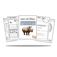 Preschool Rhino Digital Unit Study