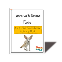 Fennec Fox Digital Unit Study