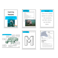 Manatee Digital Unit Study