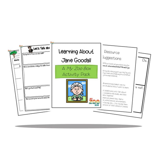 Jane Goodall Digital Unit Study