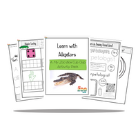 Preschool Alligator Digital Unit Study