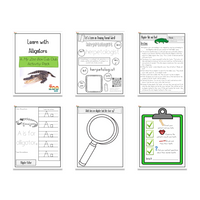 Preschool Alligator Digital Unit Study