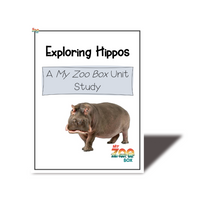 Elementary Hippopotamus Digital Unit Study