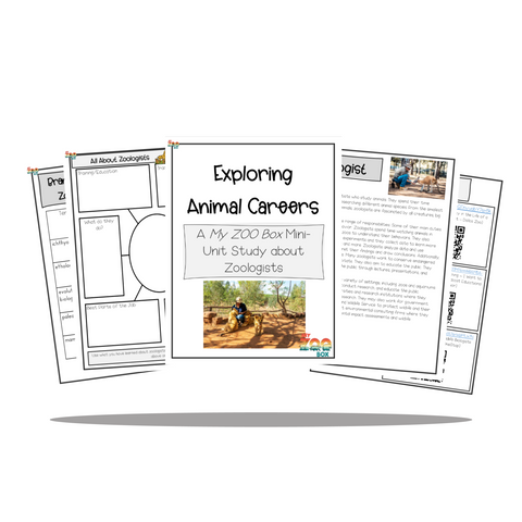 Exploring Animal Careers - Zoologists Digital Unit Study