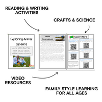 Exploring Animal Careers - Wildlife Conservationists Digital Unit Study