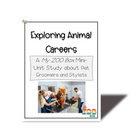Exploring Animal Careers - Pet Groomers & Stylists Digital Unit Study