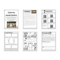 Exploring Animal Careers - Zookeepers Digital Unit Study