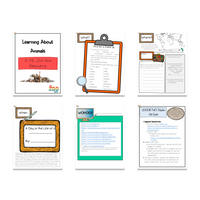 Learning With Animals Digital Unit Study