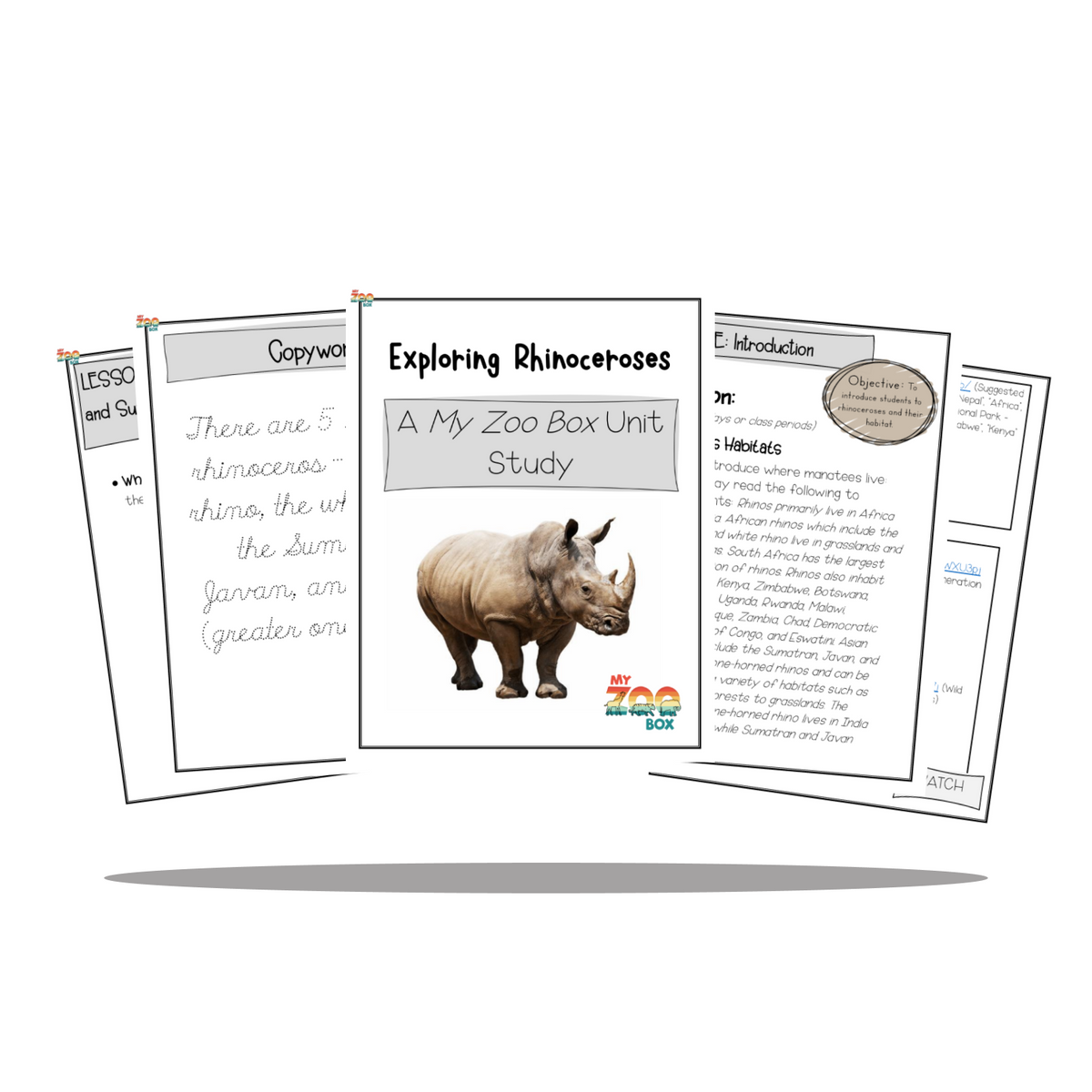 Elementary Rhino Digital Unit Study