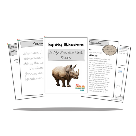 Elementary Rhino Digital Unit Study