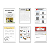Exploring Animal Careers - Animal Trainers Digital Unit Study