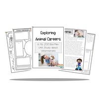 Exploring Animal Careers - Veterinarians Digital Unit Study