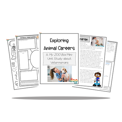 Exploring Animal Careers - Veterinarians Digital Unit Study